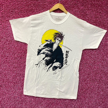 Bleach Renji Abarai Sun Anime T-Shirt Medium