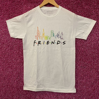 Friends New York City Skyline Graphic T-Shirt Small
