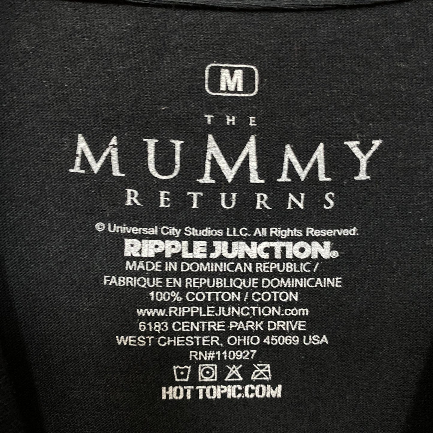 The Mummy Returns The Scorpion King Classic Movie T-Shirt Medium