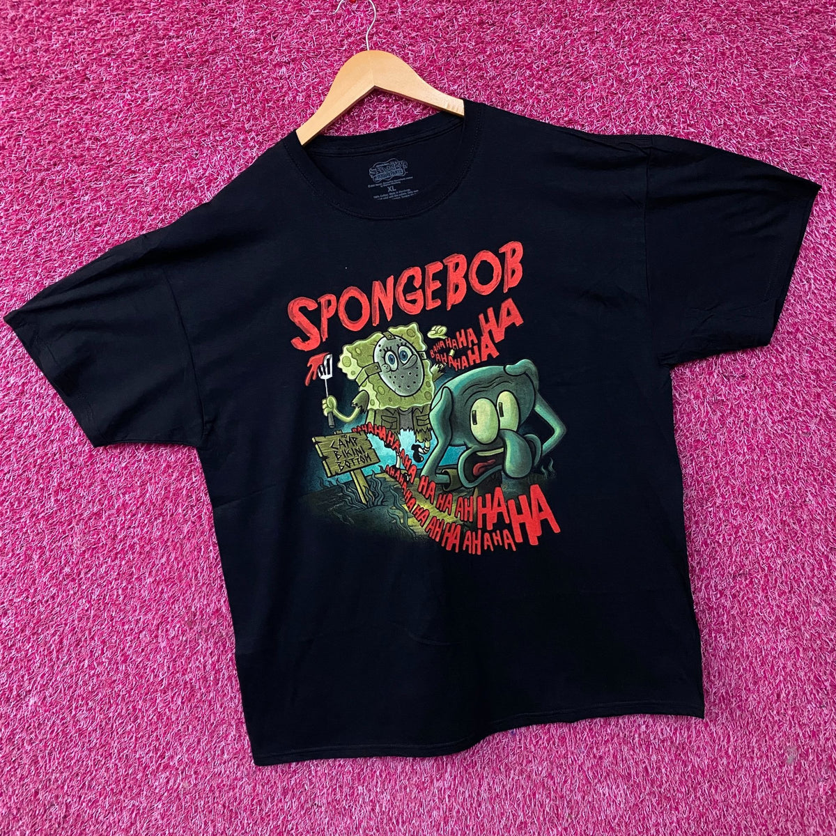 Nickelodeon SpongeBob SquarePants Camp Bikini Bottom Tee XL