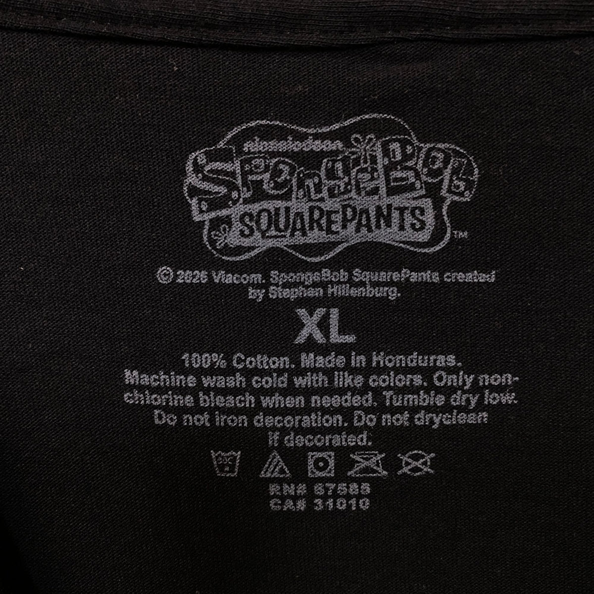 Nickelodeon SpongeBob SquarePants Camp Bikini Bottom Tee XL