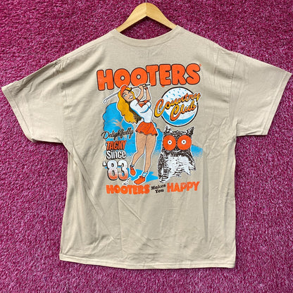 Hooters Country Club T-Shirt Size Extra Large