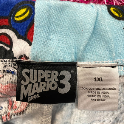Nintendo Super Mario Bros. 3  Tanooki Suit Pajama Lounge Pants 1XL