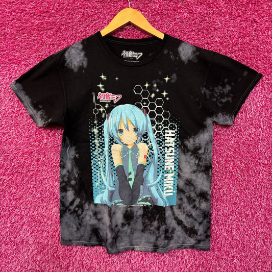 Hatsune Miku The Virtual Idol Chibi Style Anime Bleach Dye M