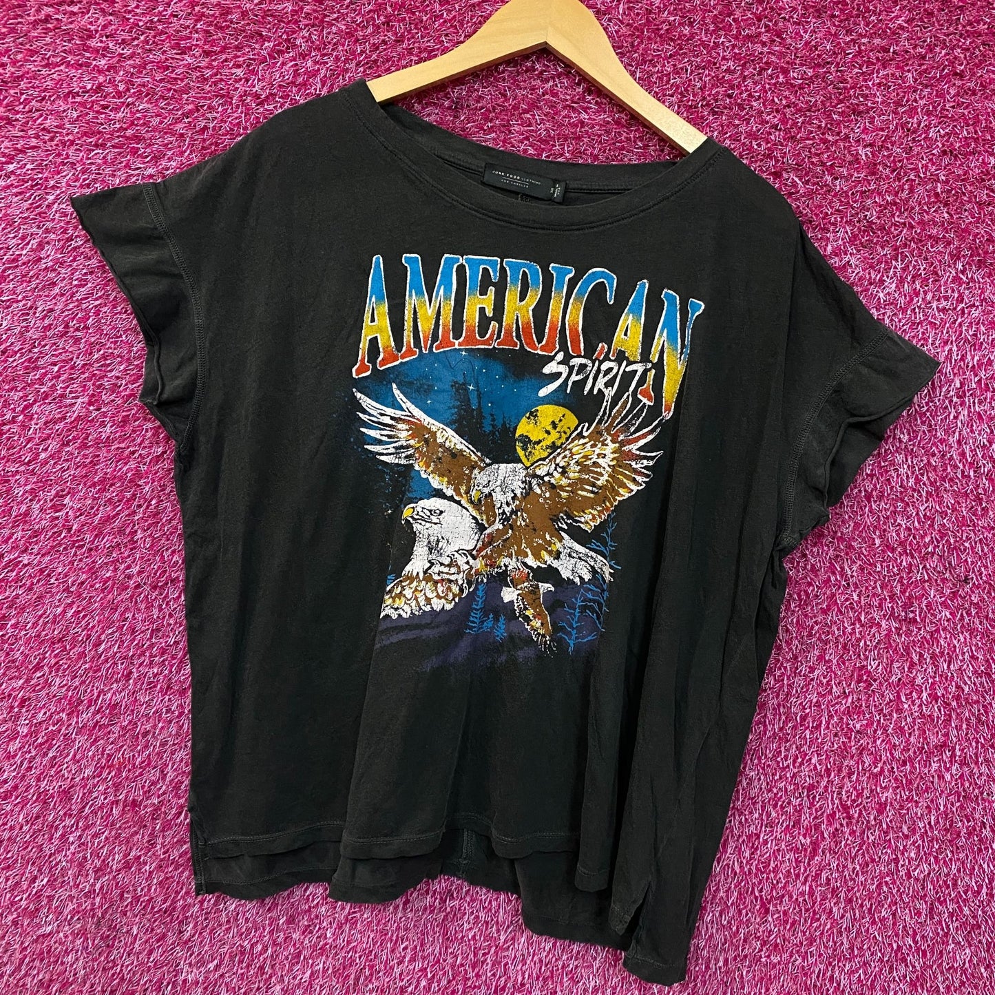 Junk Food Clothing Women's American Spirit T-Shirt 2XL