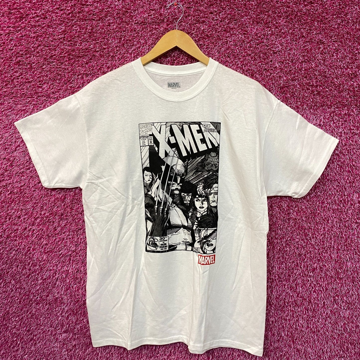 X-Men Vol 2 Issue 11 Comic Book Cover Wolverine Marvel Tee L