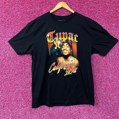 Tupac California Love Graphic Design T-shirt XL