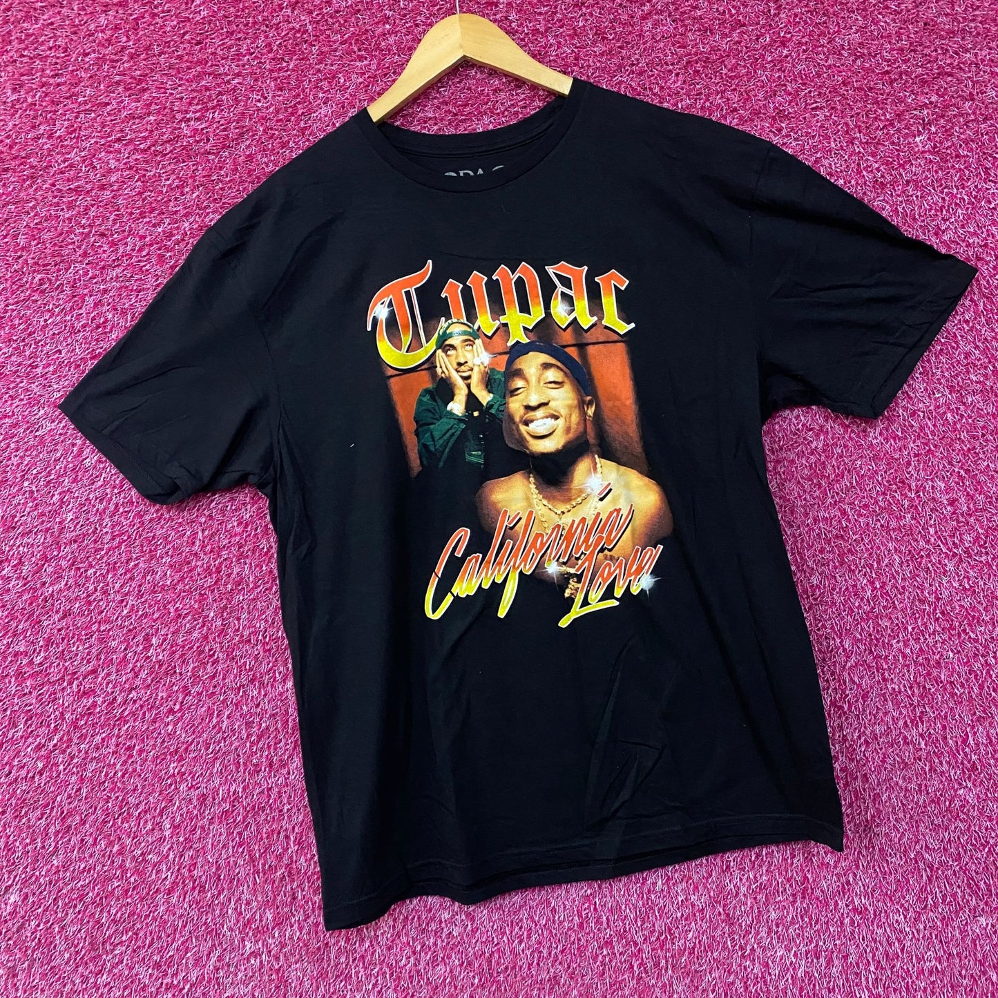 Tupac California Love Graphic Design T-shirt XL