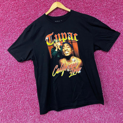 Tupac California Love Graphic Design T-shirt XL