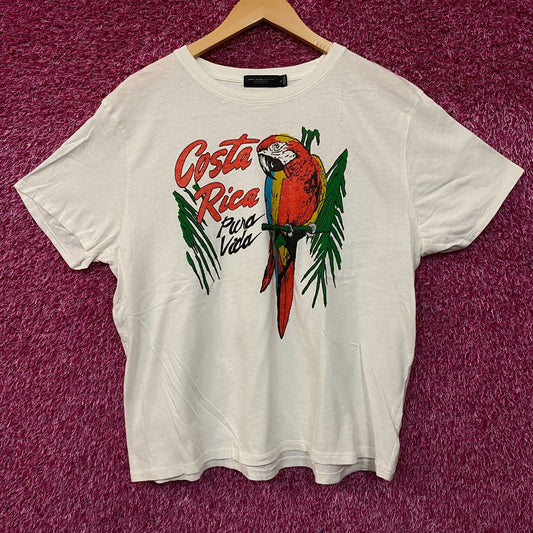 Junk Food Clothing Women's Costa Rica Vintage Style Women's Graphic Tee XL