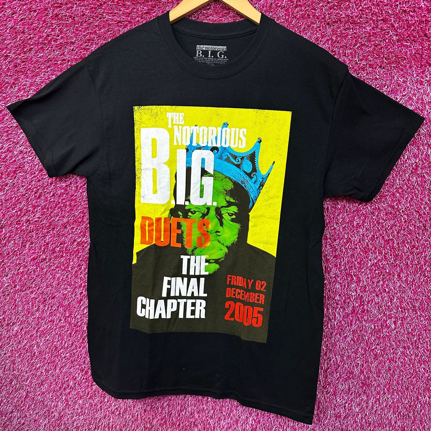 Notorious BIG Final Chapter Rap Tshirt size Large