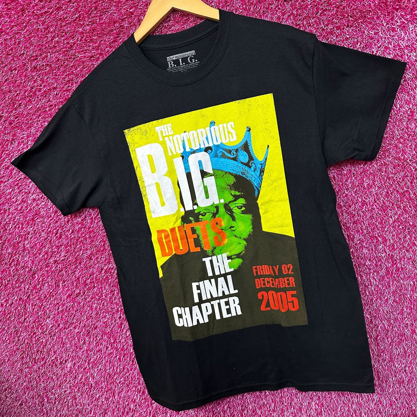 Notorious BIG Final Chapter Rap Tshirt size Large