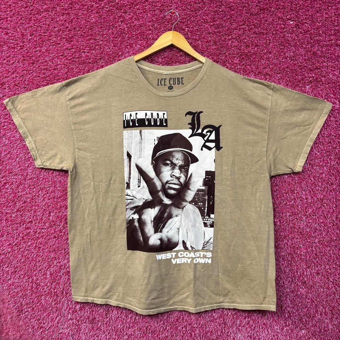 Ice Cube LA Boys West Coast Graphic Design T-Shirt 2XL