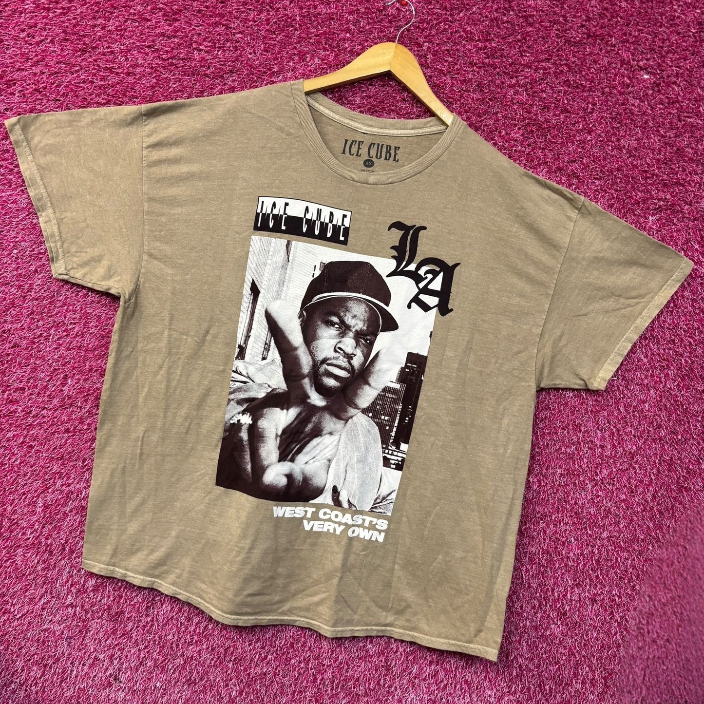 Ice Cube LA Boys West Coast Graphic Design T-Shirt 2XL