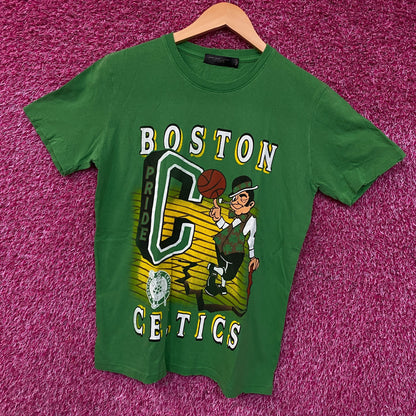 Junk Food Vintage Style Boston Celtics Pride Women's T-Shirt Small