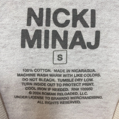 Nicki Minaj Pink Portrait Pink Friday: Roman Reloaded Album T-Shirt Small