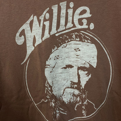 Junk Food Clothing Willie Nelson and the Family Retro Style Women's Tee Medium