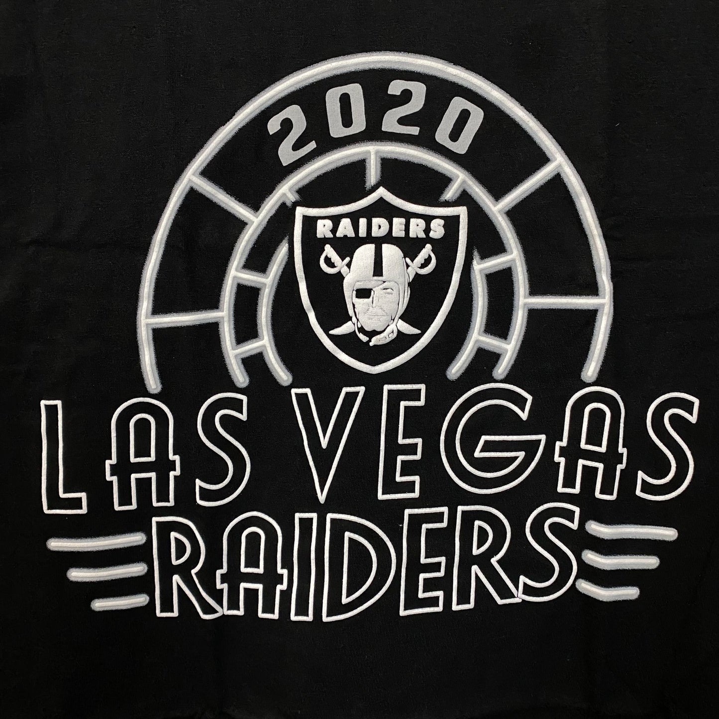 Junk Food New Era Las Vegas Raiders Graphic T-Shirt Large