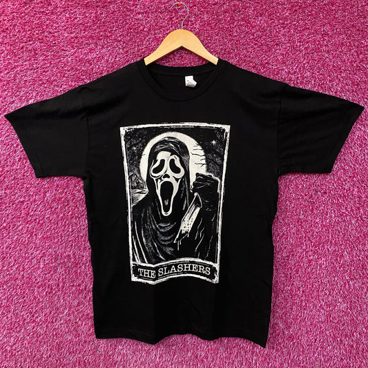 Scream The Slasher Tarot Card Tshirt size Medium