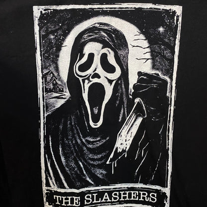 Scream The Slasher Tarot Card Tshirt size Medium