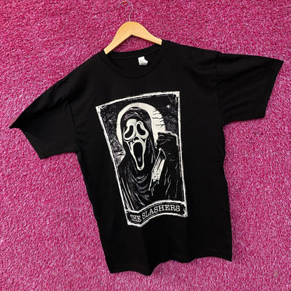 Scream The Slasher Tarot Card Tshirt size Medium
