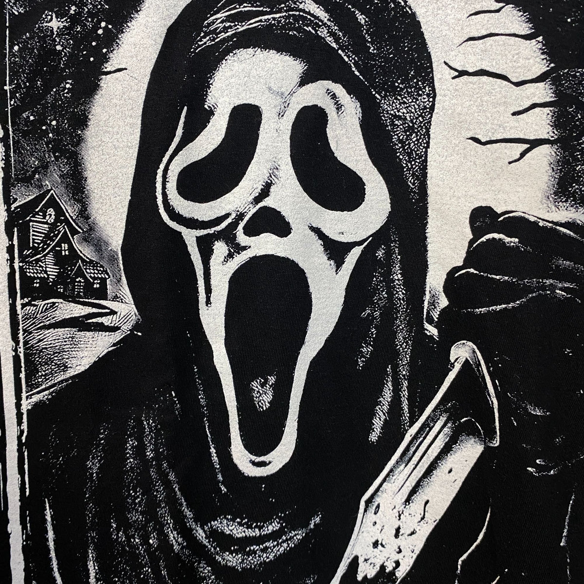 Scream The Slasher Tarot Card Tshirt size Medium