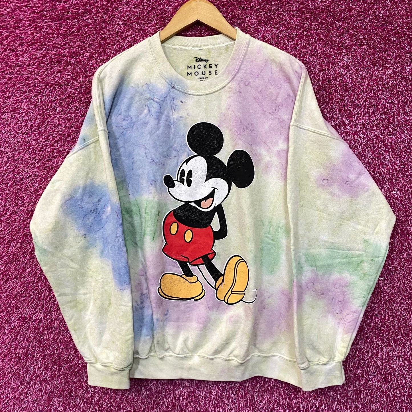 Mickey Mouse Tiedye Crewneck size 2XL