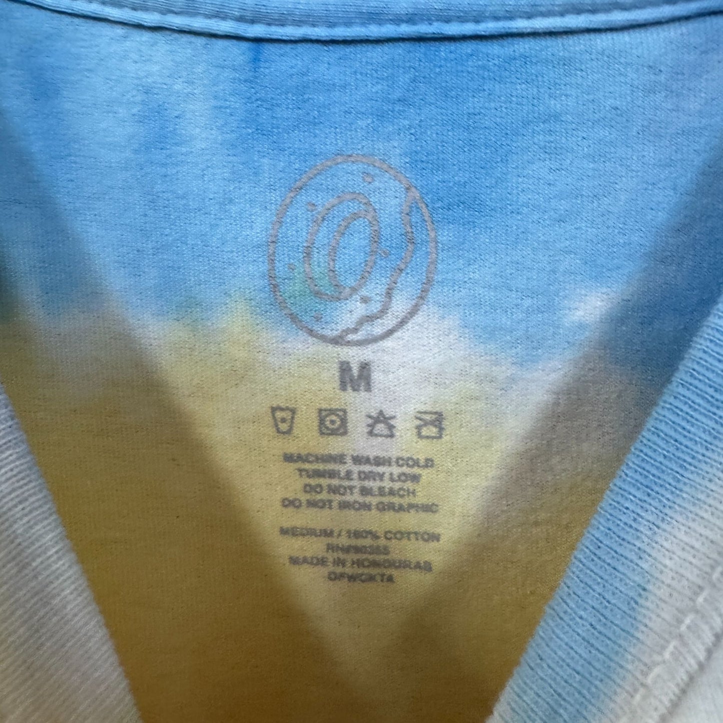 Odd Future Blue Raspberry Frozen Treat OFWGKTA Rap Tie Dye M