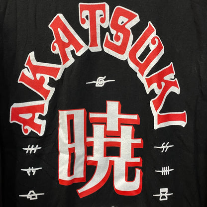 Naruto Shippuden Akatauki Shinobi Organization Long Sleeve T-Shirt Small