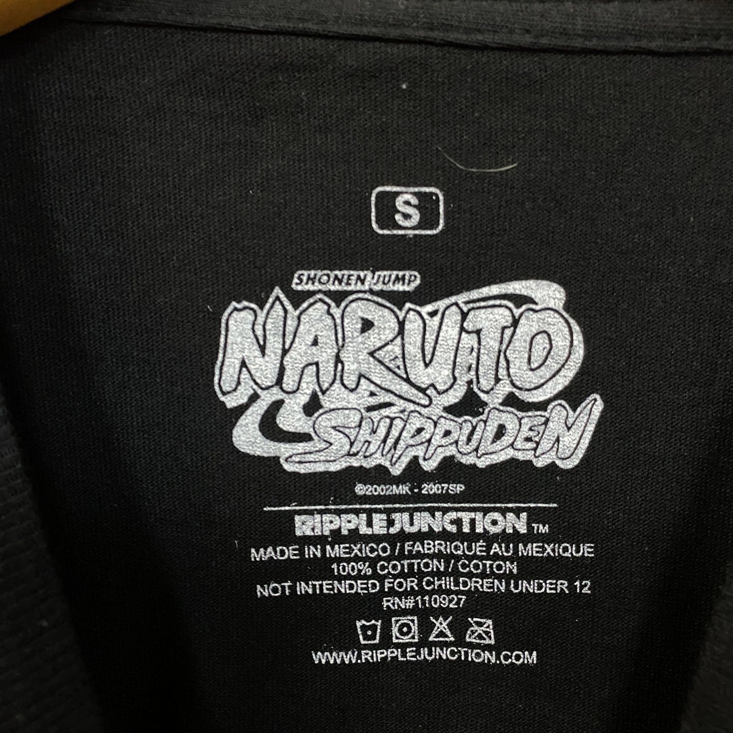 Naruto Shippuden Akatauki Shinobi Organization Long Sleeve T-Shirt Small