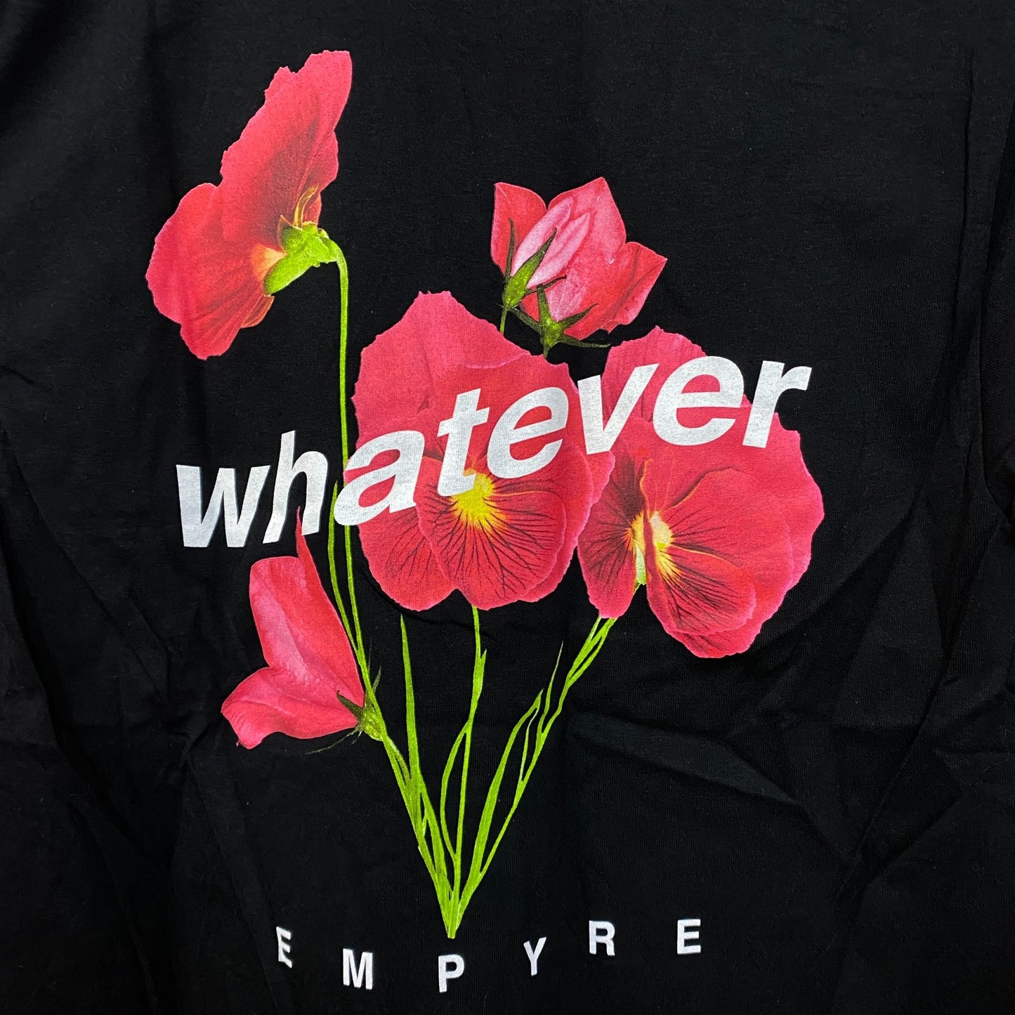 Empyre Poppy flower Whatever Tshirt size medium