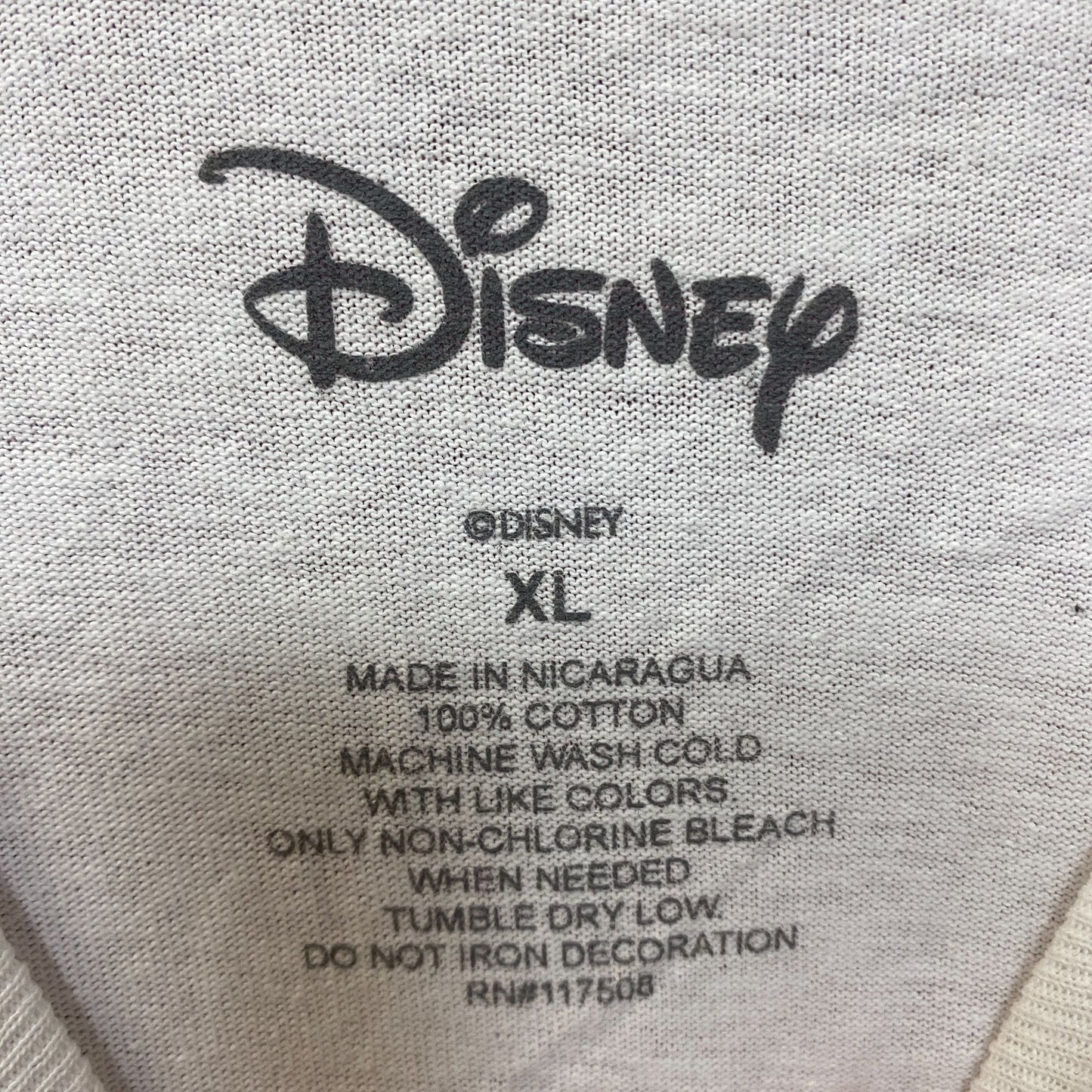 Disney Mickey Mouse Poses White Long Sleeve T-Shirt XL