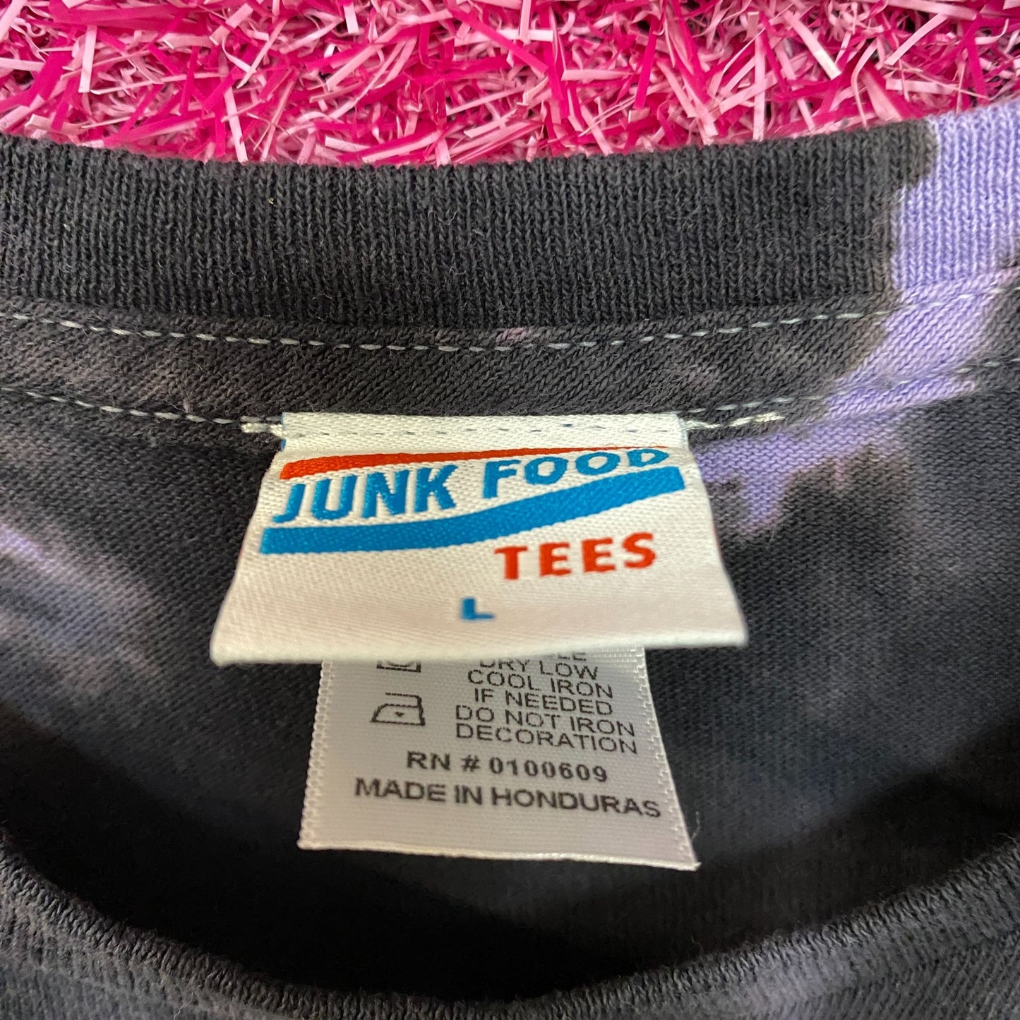 DC Batman Logo Graphic Design Tie Dye T-Shirt Large