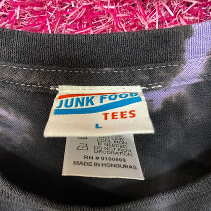 DC Batman Logo Graphic Design Tie Dye T-Shirt Large