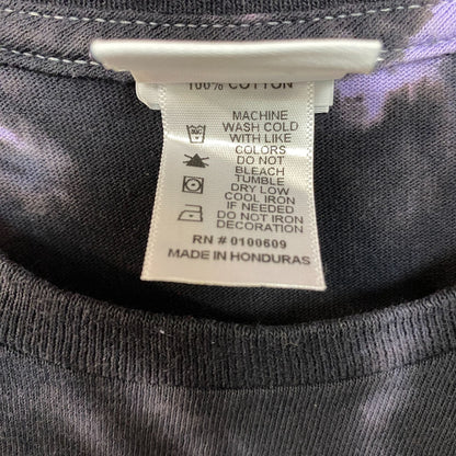 DC Batman Logo Graphic Design Tie Dye T-Shirt Large