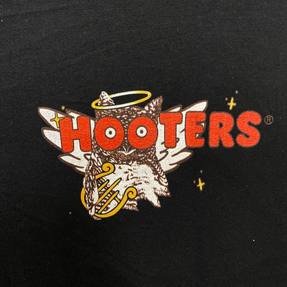 Hooters "Where Angels Get Their Wings!" Graphic T-Shirt Medium