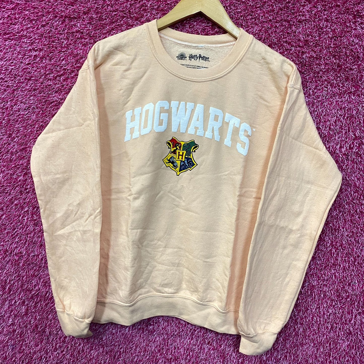 Harry Potter Hogwarts School Crest Crewneck Sweater Small