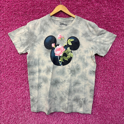 Mickey Mouse Roses Tiedye women's T-shirt size 2XL