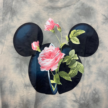 Mickey Mouse Roses Tiedye women's T-shirt size 2XL