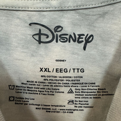 Mickey Mouse Roses Tiedye women's T-shirt size 2XL