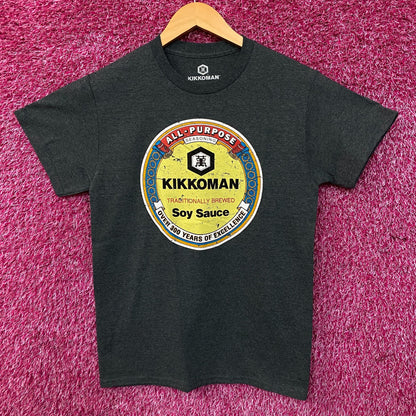 Kikkoman Soy Sauce Logo Graphic T-Shirt Small