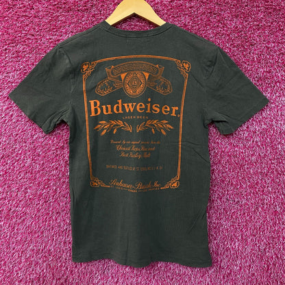 Junk Food Clothing Budweiser Bud King of Beers Vintage Style Tee XS