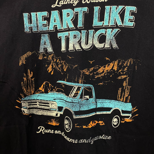 Lainey Wilson Heart Like a Truck Graphic T-Shirt XL