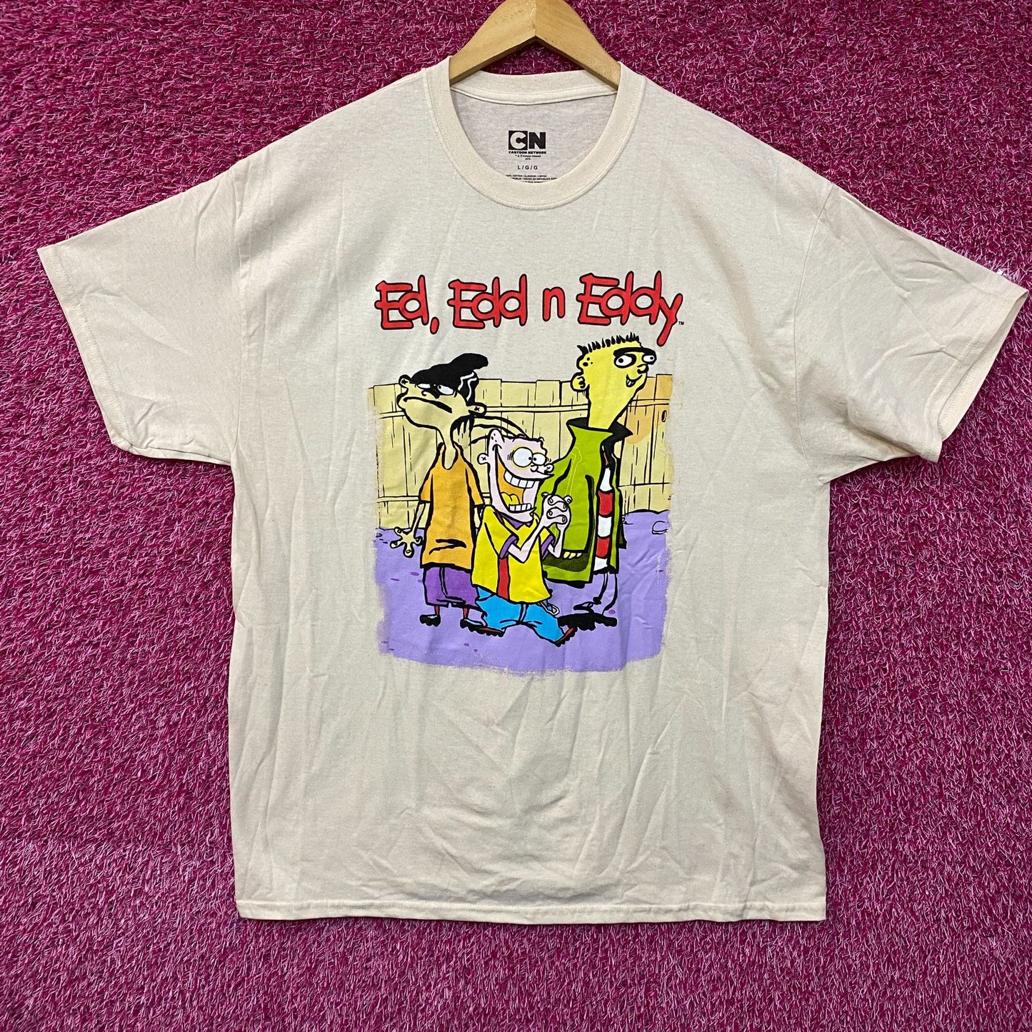 Cartoon Network Ed Edd n Eddy Retro Cartoon T-Shirt Large
