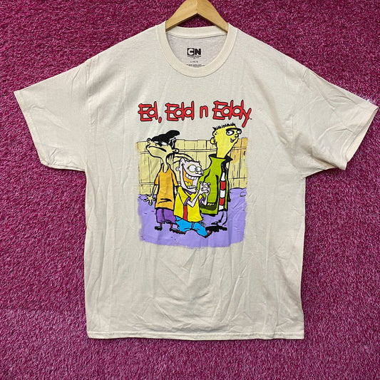Cartoon Network Ed Edd n Eddy Retro Cartoon T-Shirt Large