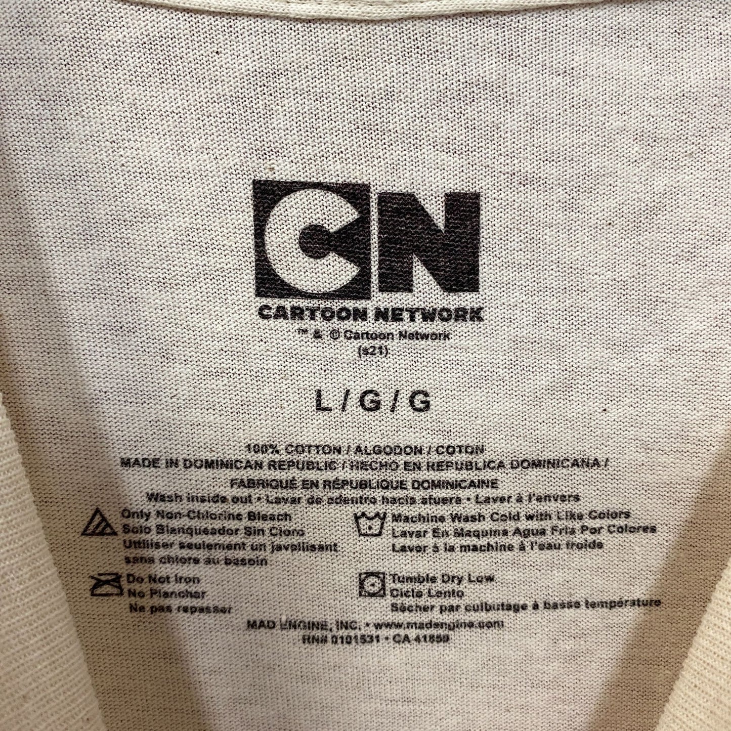 Cartoon Network Ed Edd n Eddy Retro Cartoon T-Shirt Large