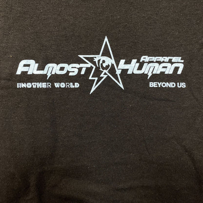 Almost Human Pink World Apparel Graphic T-Shirt Small