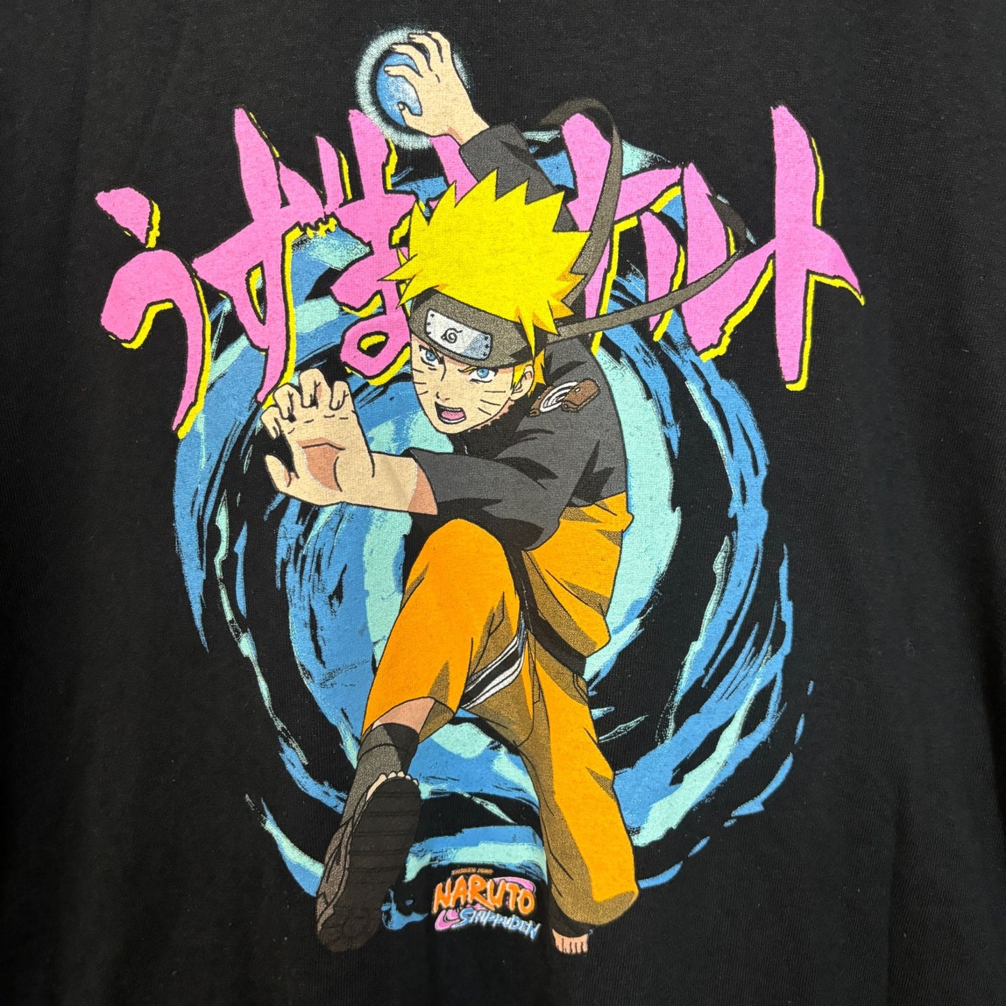 Naruto shippuden long sleeve anime tshirt size xl