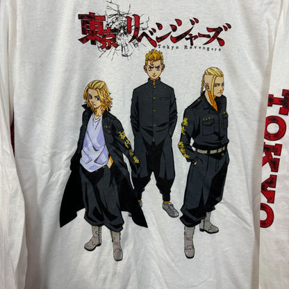 Tokyo Revengers Takemichi Manjiro Draken Anime Long Sleeve M
