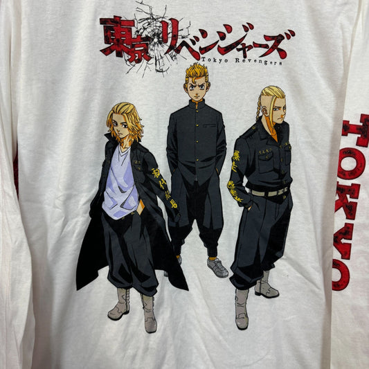 Tokyo Revengers Takemichi Manjiro Draken Anime Long Sleeve M